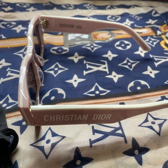 Dior Pink Designer Sunglasses - Picture 3 of 8
